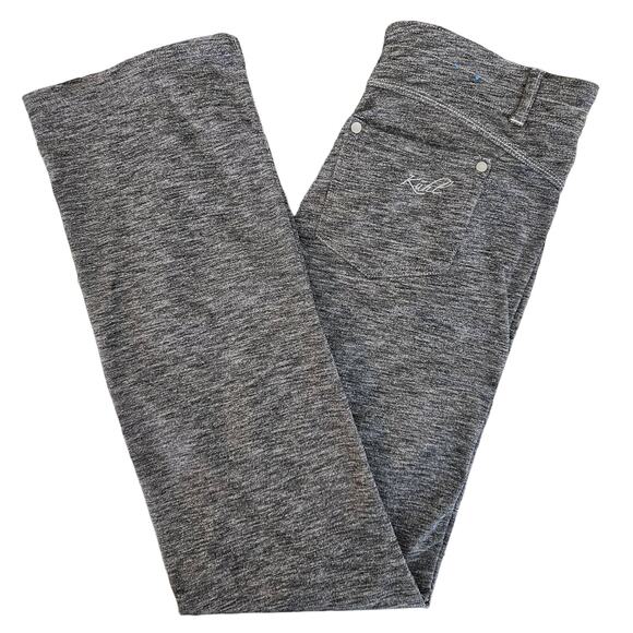Kuhl Straight Leg Stretch Legging Pants in Space-Dyed Gray | Women's 8 Short - Picture 1 of 15